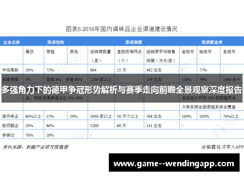 多强角力下的德甲争冠形势解析与赛季走向前瞻全景观察深度报告