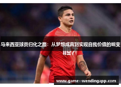 马来西亚球员归化之路：从梦想成真到实现自我价值的蜕变